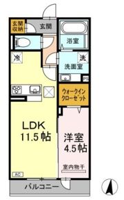 サニーヒルの間取り画像