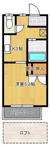 プラザ ドゥ アトレの間取り画像