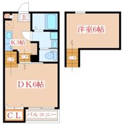 ディアコート川内の間取り画像