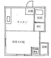 フラット摩維の間取り画像