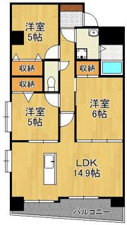 ラビータ北方の間取り画像