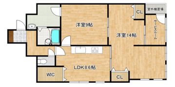 FORWEST千同の間取り画像
