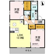MAEDE TOWN B棟の間取り画像