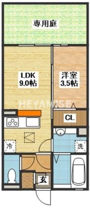 リッチプルメリアの間取り画像