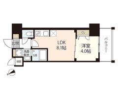 S-RESIDENCE鶴見町altanoの間取り画像