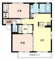 ガーデン憩の間取り画像