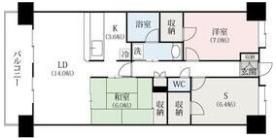 アイディコート高崎の間取り画像