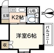 キャッツアイ本川の間取り画像