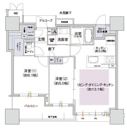 間取図