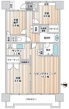 セブン・ナルケマンションの間取り画像