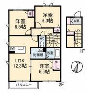 シャルマンSの間取り画像
