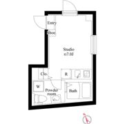 プランドール北千住の間取り画像