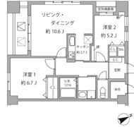Sunspringtowerの間取り画像