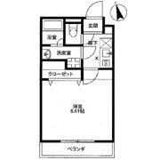 アムールⅡ 光風館の間取り画像