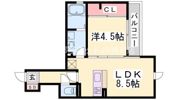 セジュール下山手通の間取り画像