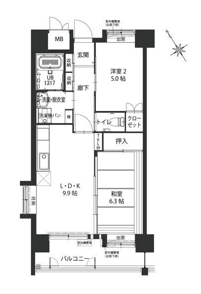 間取図