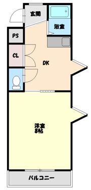 ヴェルメゾンツインの間取り画像