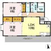 ピークスビュー若葉の間取り画像