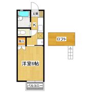 パークヒルの間取り画像