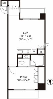 イースト秋葉原の間取り画像