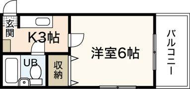 グリーンハイツ観音の間取り画像