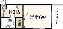 グリーンハイツ観音の間取り画像