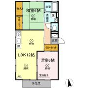 シャトル新福 A棟の間取り画像