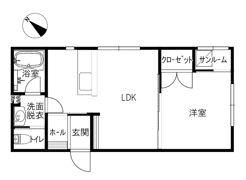 Chamberyの間取り画像