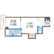 F asecia 城北公園通の間取り画像