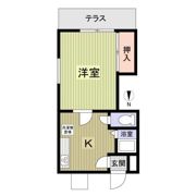 ハイム安井一番館の間取り画像