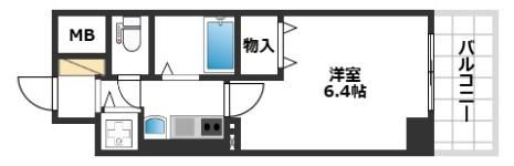 プレサンス神戸三宮の間取り画像