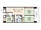 ビレッジハウス光南タワー1号棟の間取り画像