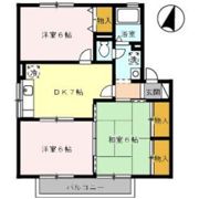 サン・フラッツ Ⅱ棟の間取り画像