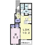 クオーレ アセビの間取り画像