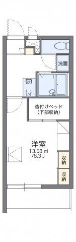 レオパレスドミール 今川の間取り画像