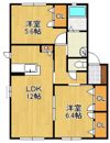 咲ら小路II C棟の間取り画像