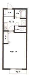 ドゥ・プランドールの間取り画像
