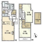 千里山月が丘戸建の間取り画像