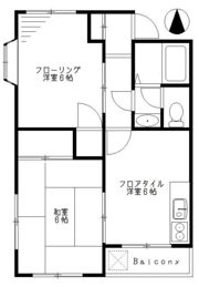 ジュンハイツの間取り画像