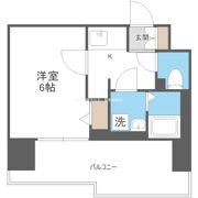 エスリードレジデンス梅田グランゲートの間取り画像