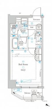DIPS東十条駅前RESIDENCEの間取り画像