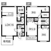 アクロタウン白萩壱番館の間取り画像