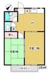 プラム深大A号棟 105の間取り画像