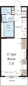 リブリ・Creciaの間取り画像