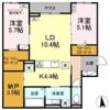CLASSEUM仙台小田原 B棟の間取り画像