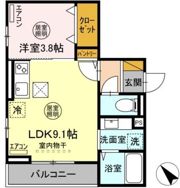 ガルデ妙典の間取り画像