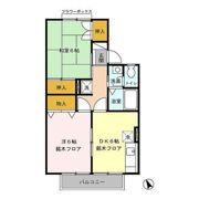 ソアニュー小山Aの間取り画像