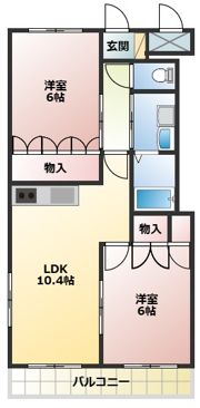 クロスロード瀬戸の間取り画像