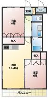 クロスロード瀬戸の間取り画像