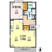 ロイヤルハイツ山上 B棟の間取り画像
